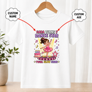 Birthday Dance Star White T-Shirt