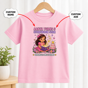 Birthday Storybook Star Pink T-Shirt