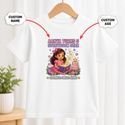Birthday Storybook Star White T-Shirt