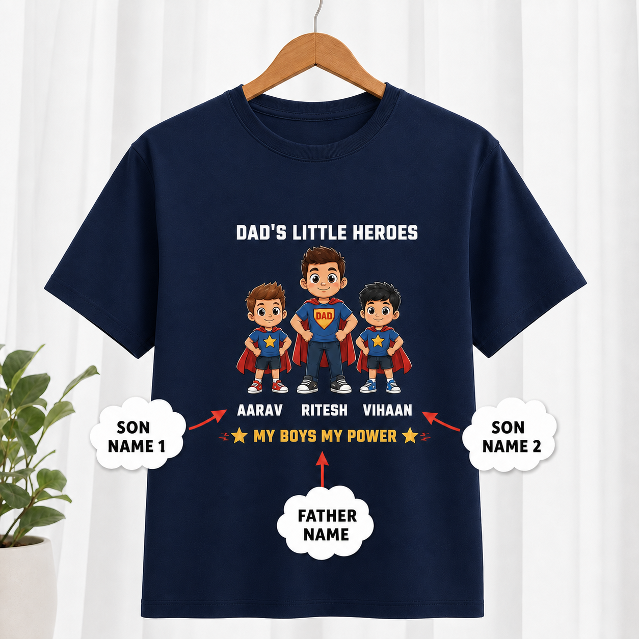 Dad's Little Heroes