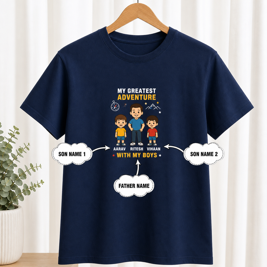 My Greatest Adventure Navy T-Shirt
