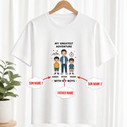 My Greatest Adventure White T-Shirt