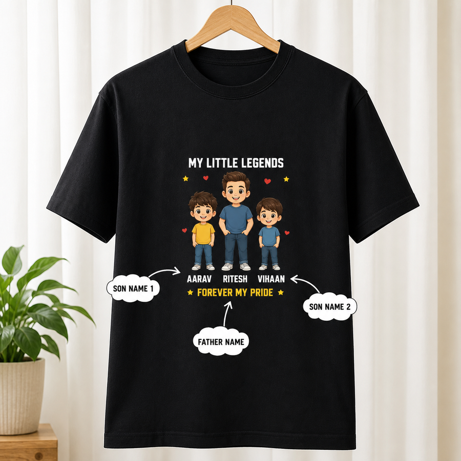 My Little Legends Black T-Shirt