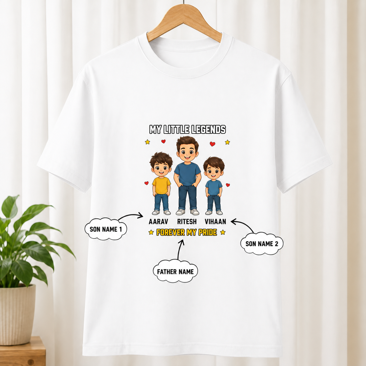 My Little Legends White T-Shirt
