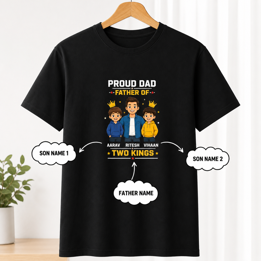 Proud Dad, Father Of Two Kings